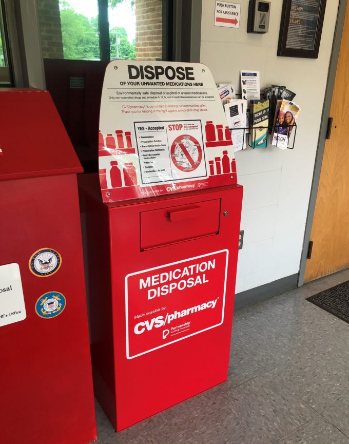 Goochland County Sheriff&#8217;s Office &#8211; Rx Drug Drop Box