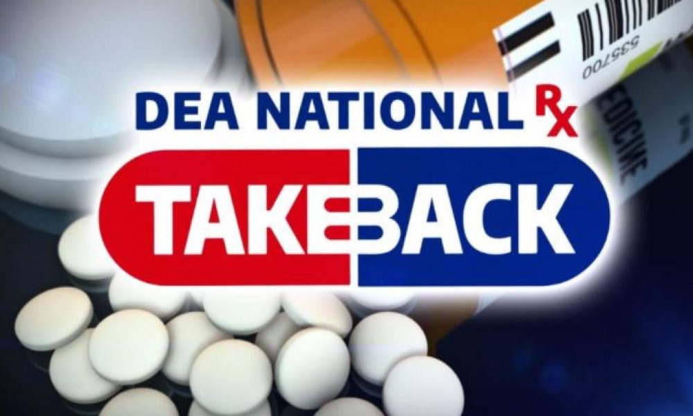 DEA Announces 20th Take Back Day