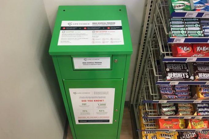 CoxHealth Pharmacy Drug Take-Back Box