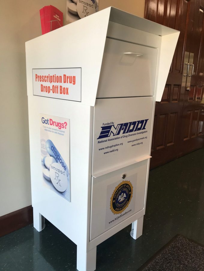 Broussard Police Department &#8211; Rx Drug Drop Box