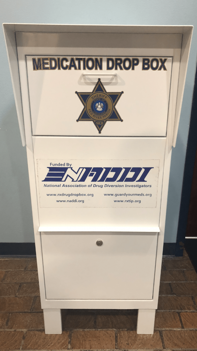 Red River Parish Sheriff’s Office – Rx Drug Drop Box
