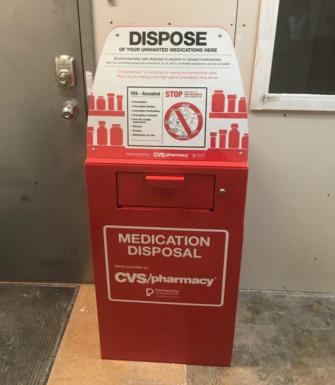 City of Greenwood Police Department – Rx Drug Drop Box